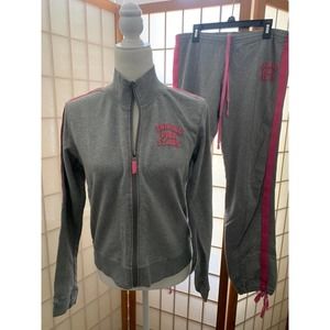 PINK VC set grey Sweat Suit